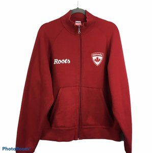 Roots Canada Men's Medium Full Zipper Sweater